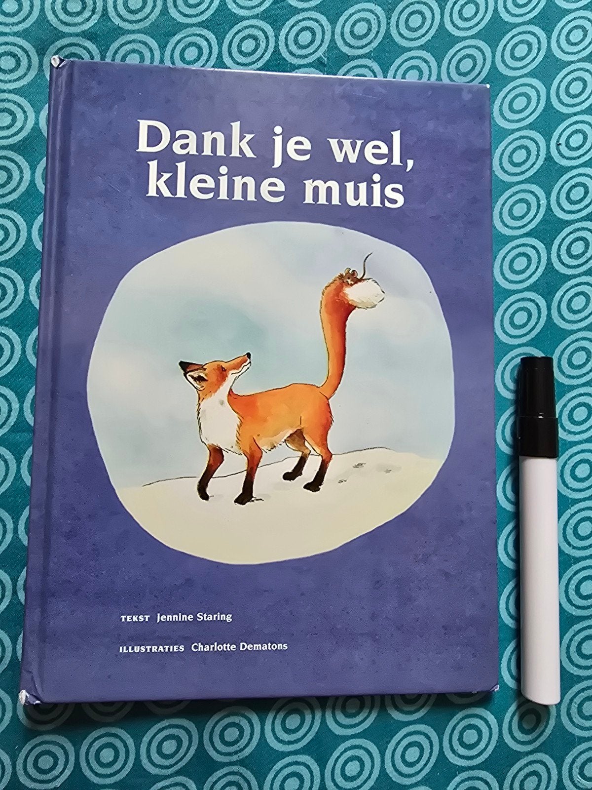 Dank je wel, kleine muis - Jennine Staring, Boeken, Ophalen of Verzenden, Gelezen