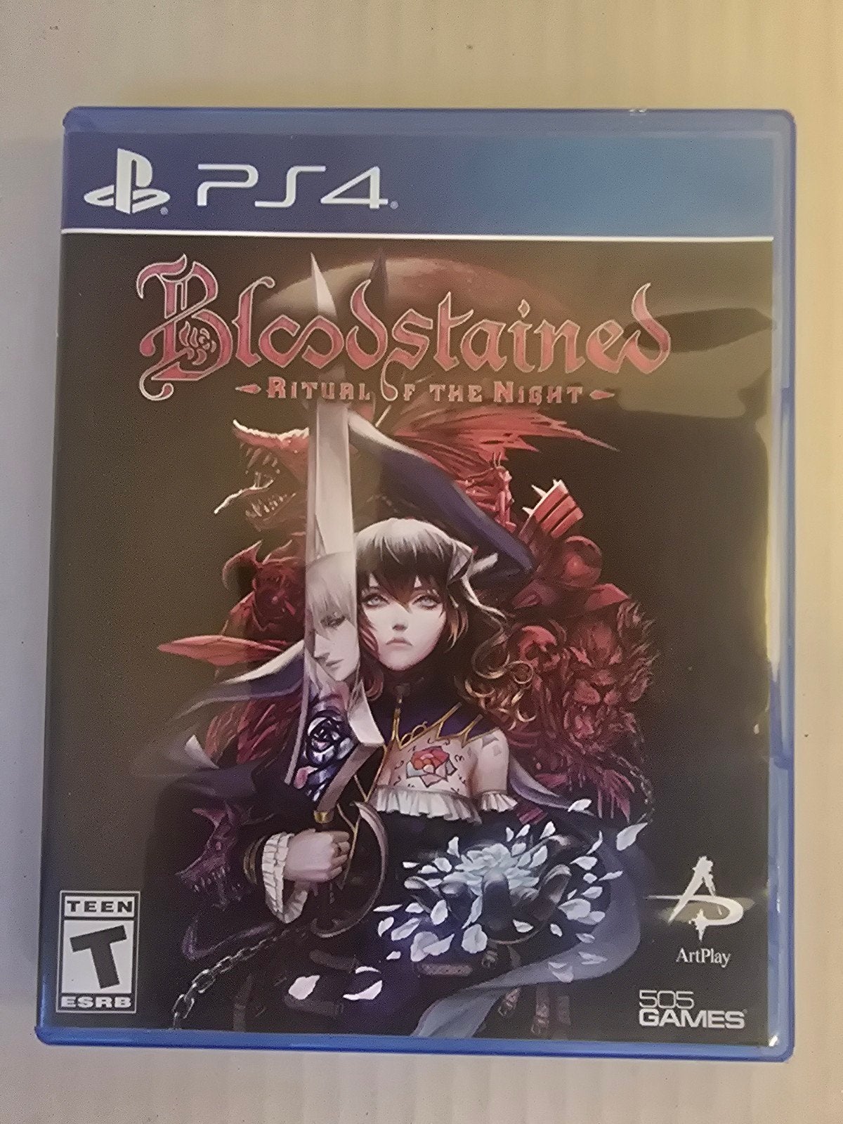 Bloodstained: Ritual of the Night PS4, Spelcomputers en Games, Games | Sony PlayStation 4, Zo goed als nieuw, Role Playing Game (Rpg)