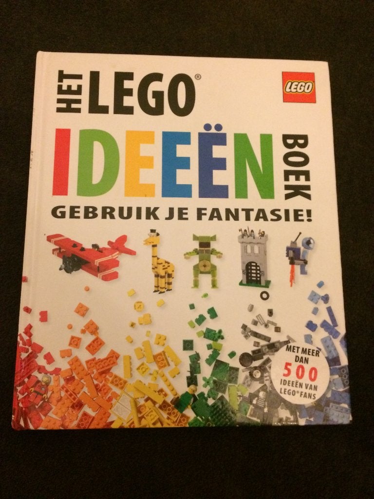 Het lego ideeën boek gebruik je fantasie Daniel Lipkowitz, Ophalen of Verzenden, Zo goed als nieuw, Overige merken