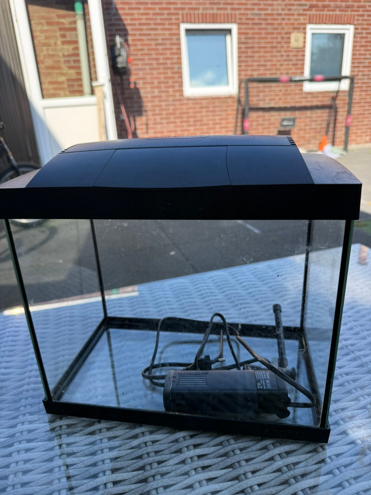 Superfish Start 20L, Dieren en Toebehoren, Ophalen, Zo goed als nieuw, Leeg aquarium, Inclusief deksel