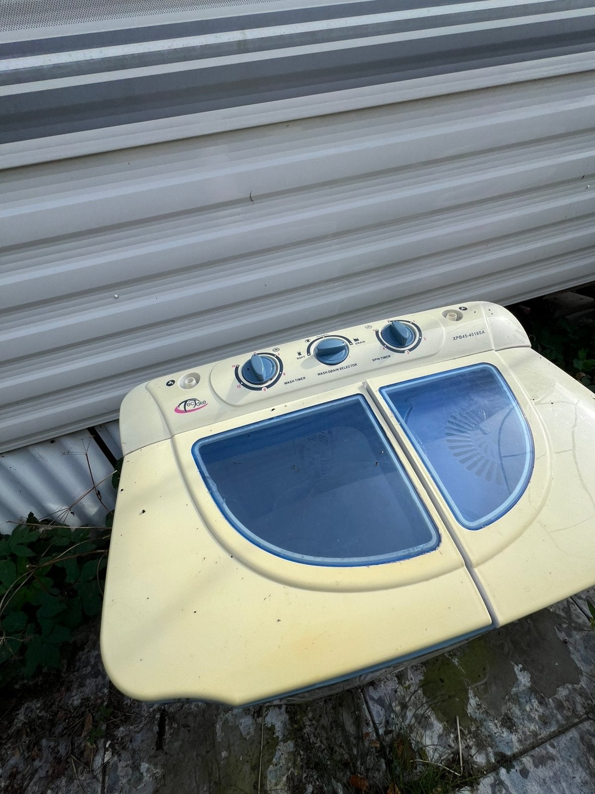 Camping wasmachine met droger, Ophalen, Gebruikt