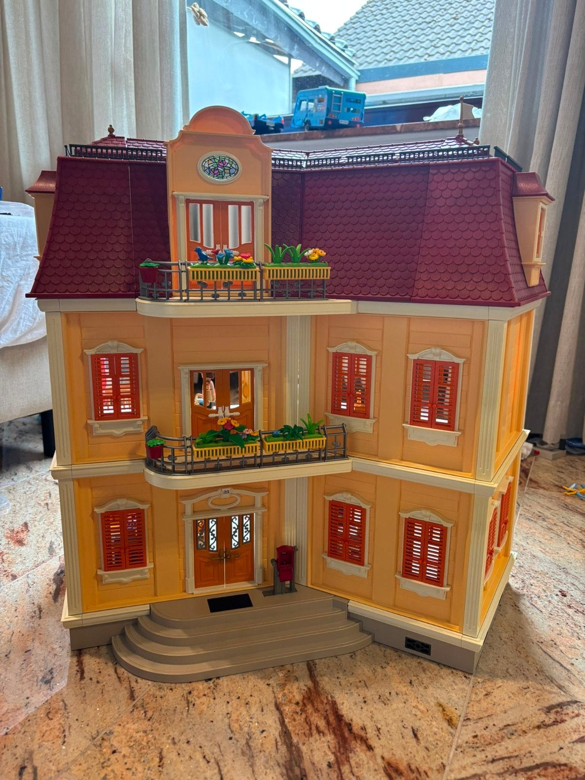 Playmobil Groot Herenhuis met Meubels en Figuren, Ophalen of Verzenden, Zo goed als nieuw, Jongen of Meisje