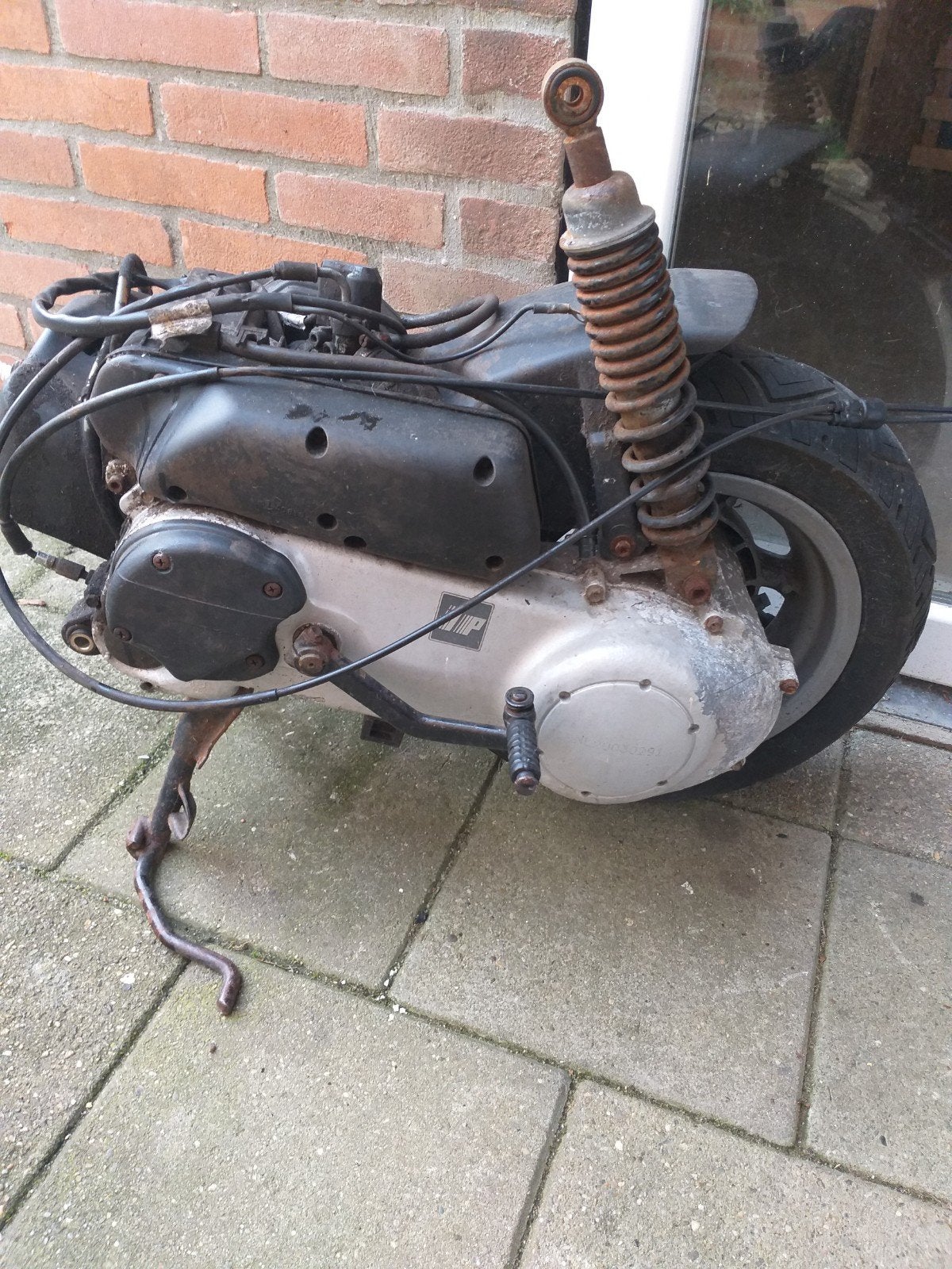 Aprilia motorbblok, Ophalen, Gebruikt, Blok, Aprilia