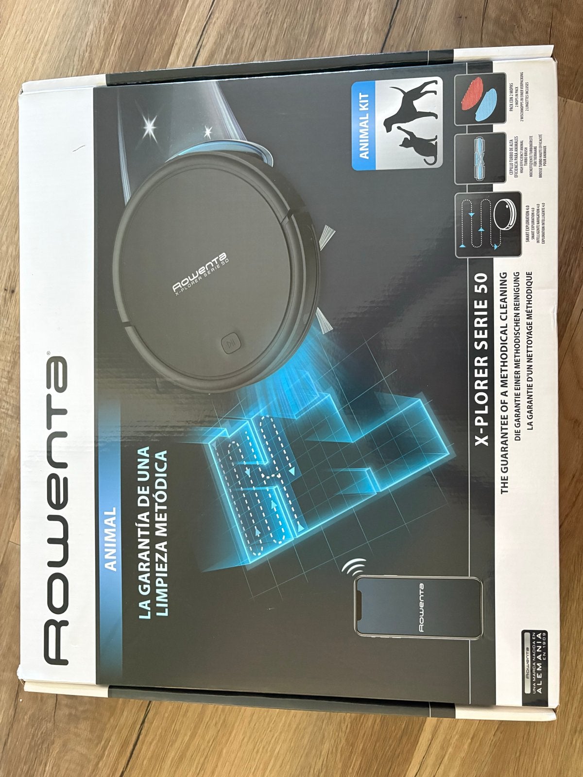 Rowenta X-Plorer Serie 50 Robotstofzuiger - Zo goed als nieu, Rowenta, Bedienbaar via app, Ophalen of Verzenden, Zo goed als nieuw
