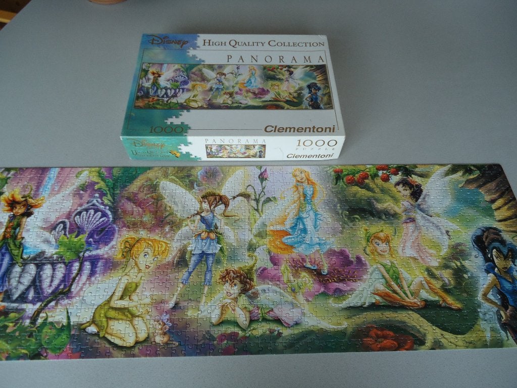 CLEMENTONI DISNEY PUZZEL-HIGH QUALITY COLLECTION, Ophalen of Verzenden, 500 t/m 1500 stukjes, Zo goed als nieuw, Legpuzzel