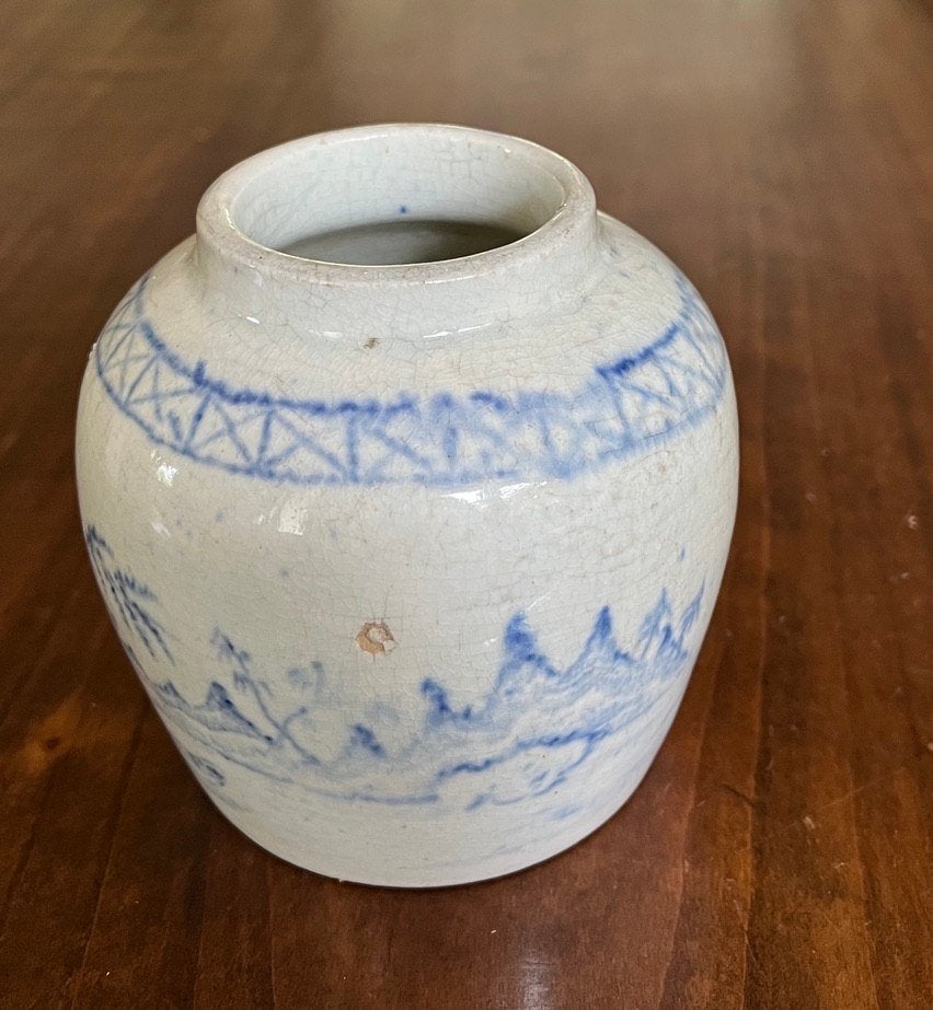 Oud Chinees potje, Ophalen of Verzenden