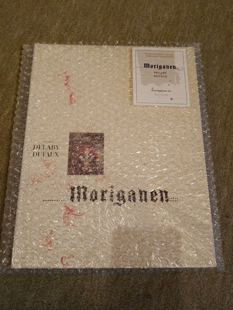 Luxe De klaagzang van de verloren gewesten Moriganen 90/225, Eén stripboek, Ophalen of Verzenden, Zo goed als nieuw