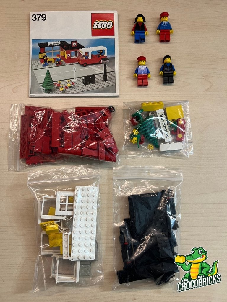 LEGO Bus Station 379, Kinderen en Baby's, Speelgoed | Duplo en Lego, Niet ingevuld, Niet ingevuld, Niet ingevuld