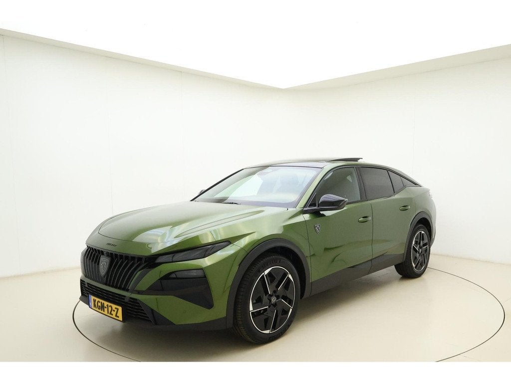 Peugeot 408 e-408 GT Exclusive 58 kWh | 360 graden camera |, Automaat, Gebruikt, 213 pk, Leder