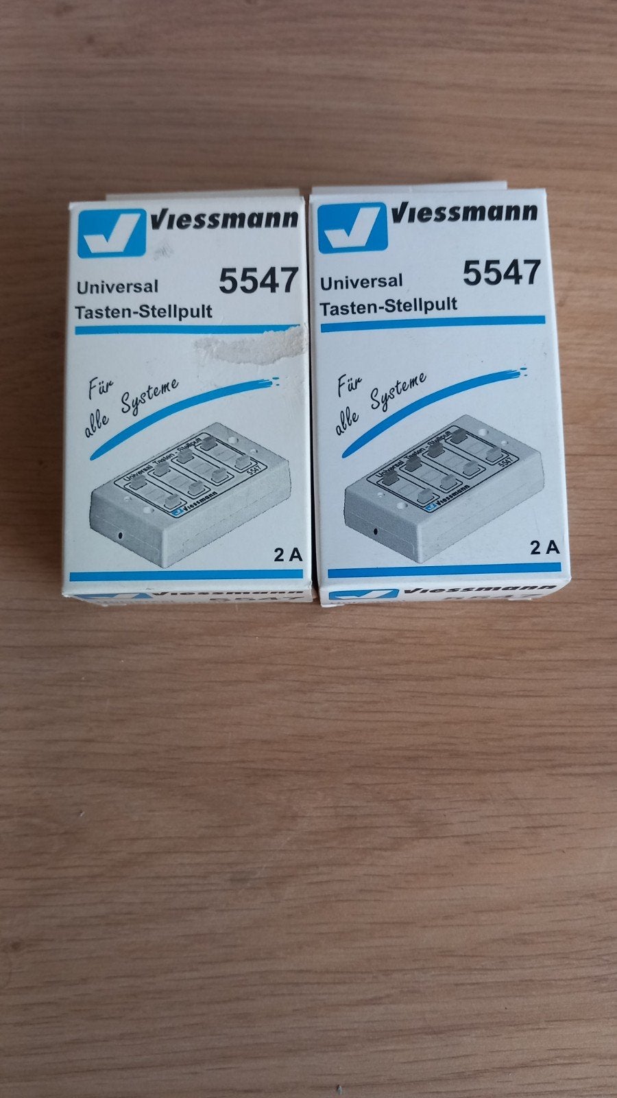 Viessmann 5547 Toetsenbedieningspaneel (2stuks), Ophalen of Verzenden, Nieuw, Overige typen, Overige merken