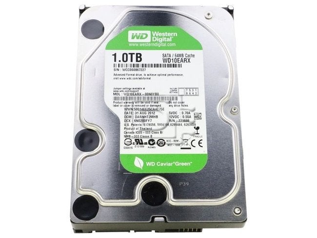 Western Digital 1TB HDD - Interne Harde Schijf, Computers en Software, Ophalen, Intern, Gebruikt, Desktop