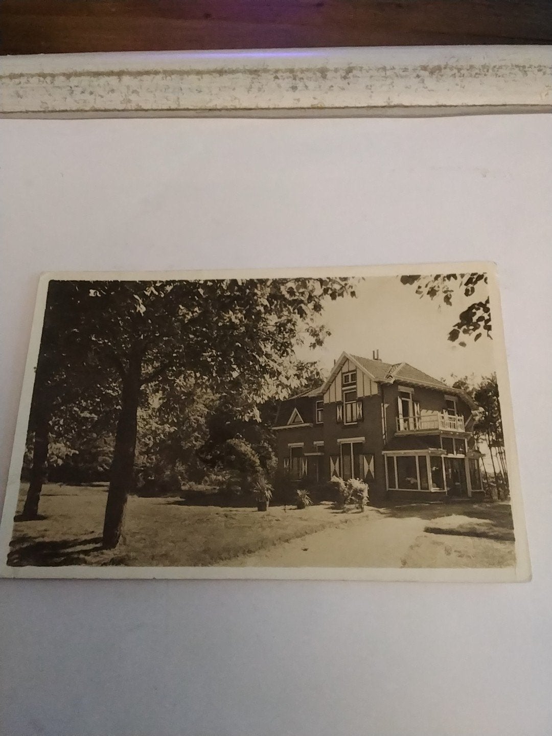 Oude Ansichtkaart: Villa 'Vrederust' in Bergen op Zoom, Verzamelen, Ophalen of Verzenden