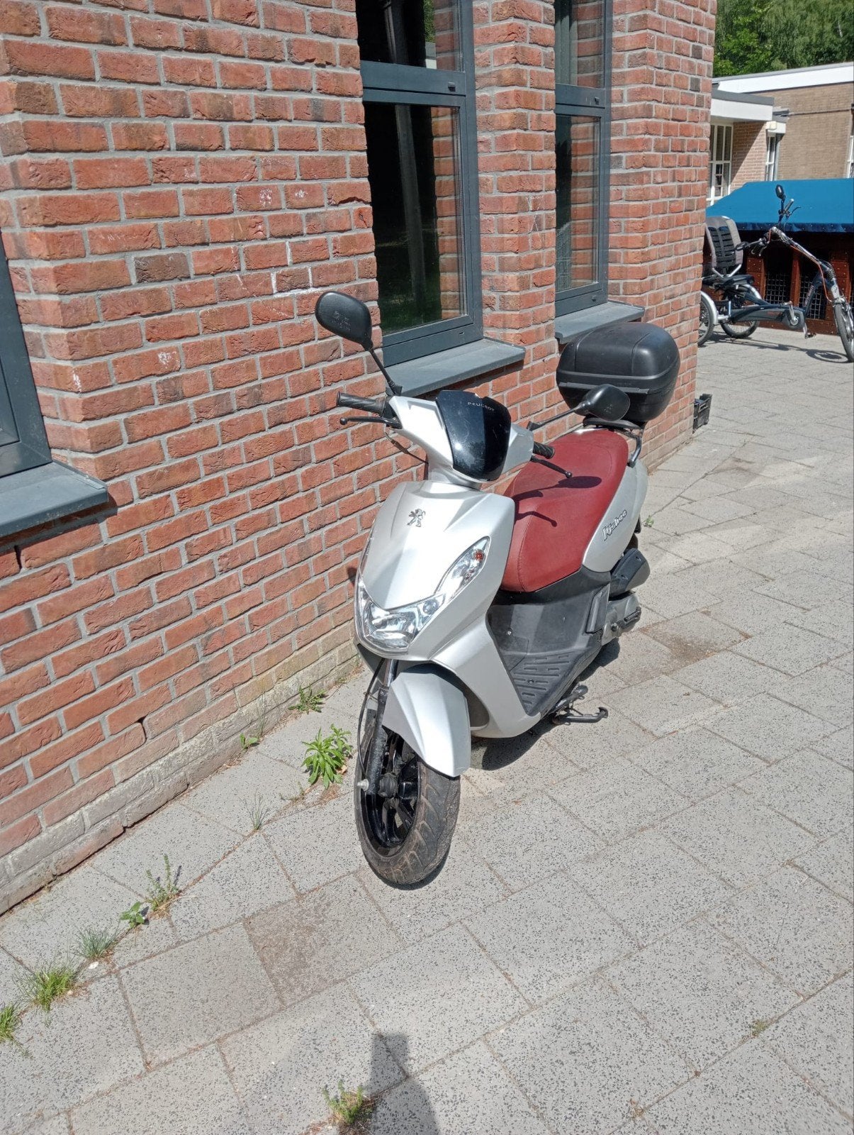 Nette Peugeot kisbee met 2811 km, Ophalen of Verzenden, Benzine, Peugeot