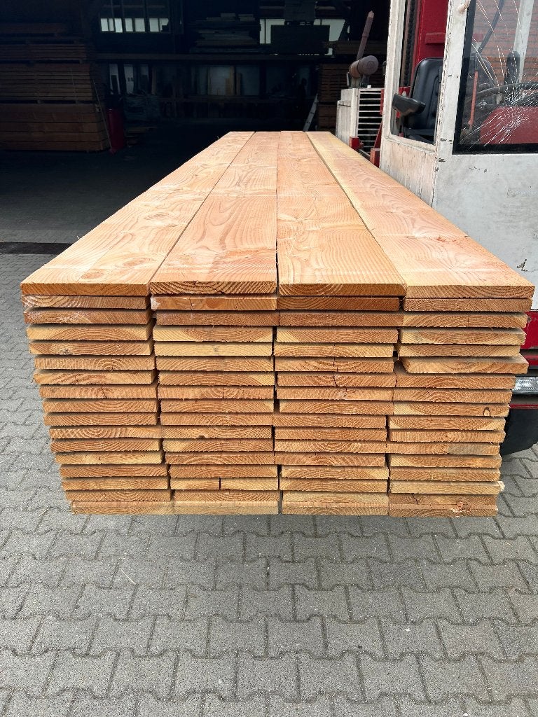 Douglas fijn bezaagd 25x245 | 2,5x24,5, Ophalen of Verzenden, Nieuw, 250 cm of meer, Balken