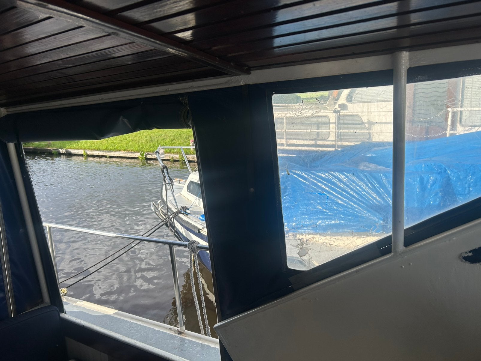 Polaris stalen kruiser 8.00 met defecte motor, Watersport en Boten, Motorboten en Motorjachten, Gebruikt, Kruiser, Polaris, 80 cm