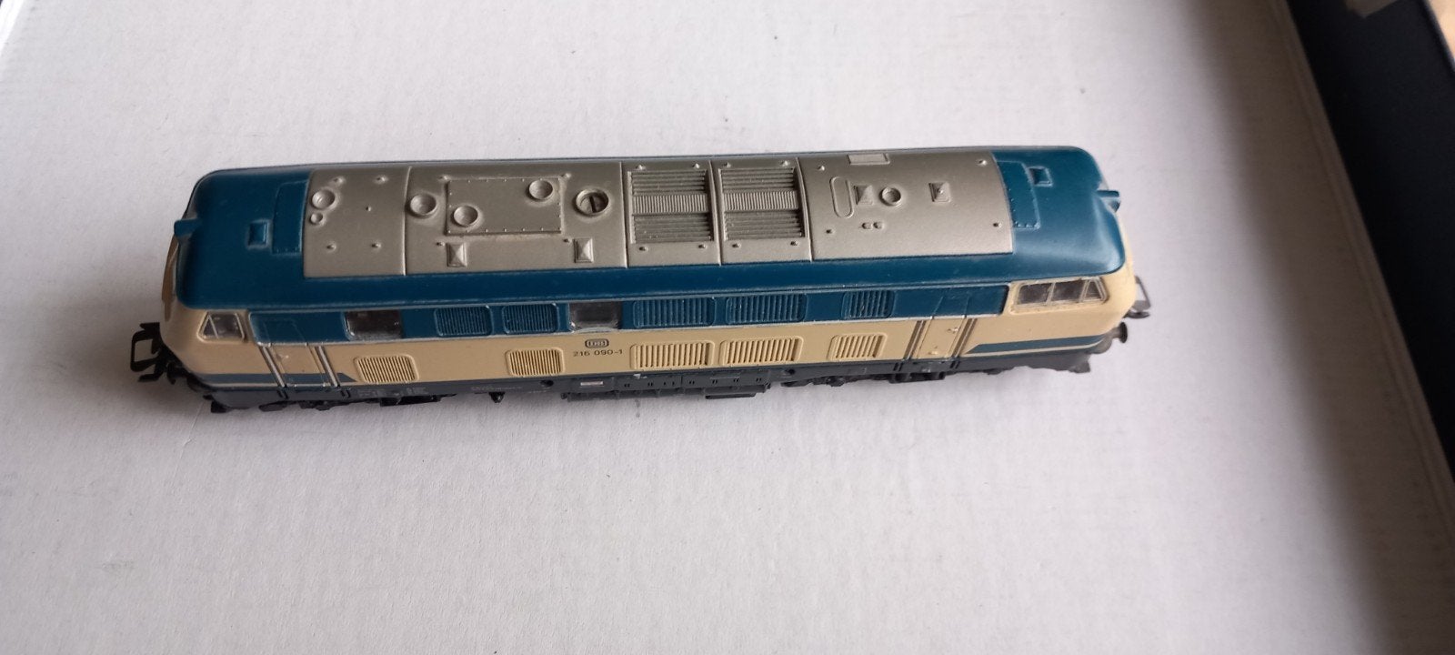 Te koop marklin diesel lok  DB 216 ho Digitaal Wisselstroom, Wisselstroom, Locomotief, Verzenden, Zo goed als nieuw