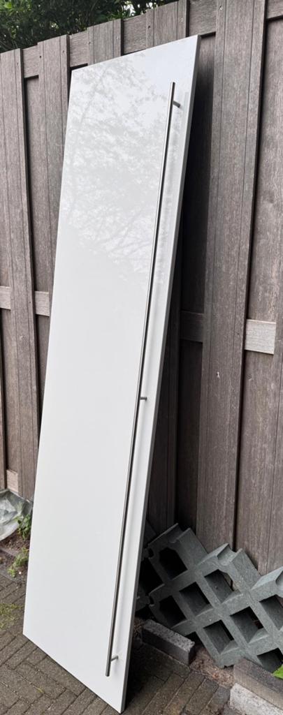 Hoogglans IKEA pax kastdeuren met lange handgreep, Ophalen, Overige materialen, Minder dan 50 cm, Gebruikt