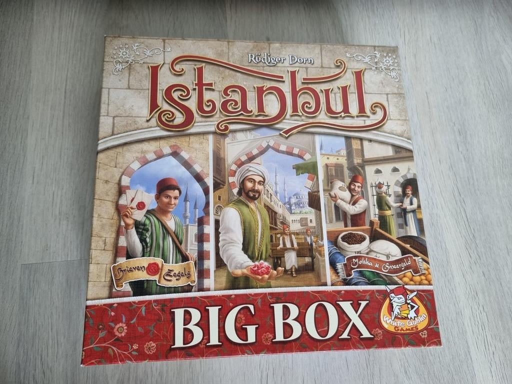 Istanbul Big Box ZGAN + Folded Space Insert + Uitbreidingen, Hobby en Vrije tijd, Drie of vier spelers, Ophalen of Verzenden, Zo goed als nieuw