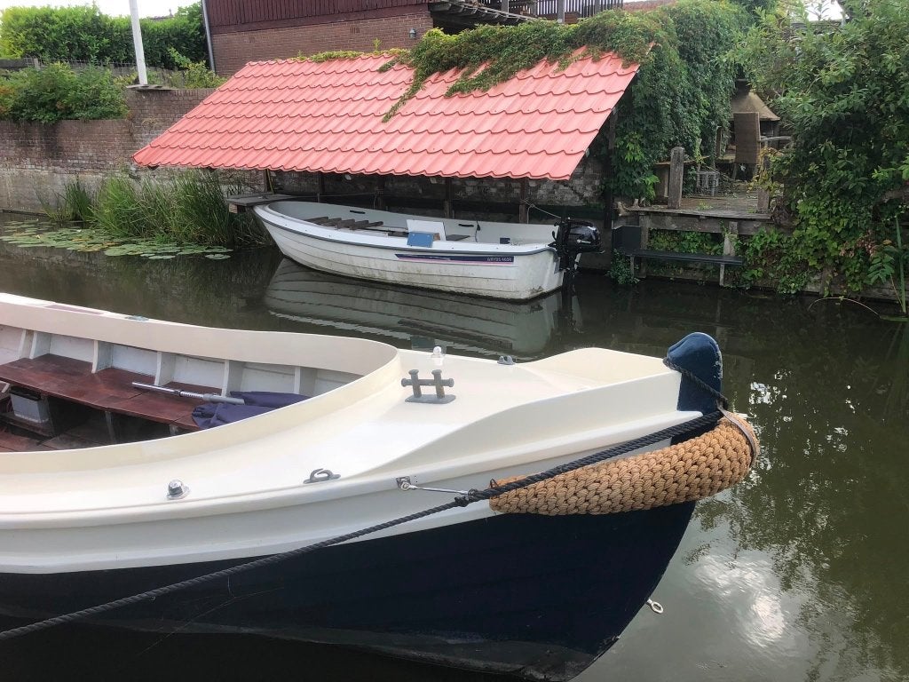 Eikenhouten reddingsloep, Afdekzeil, Binnenboordmotor, NH watersport, Ophalen of Verzenden
