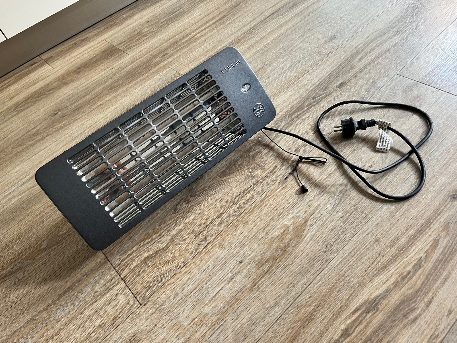 Terras badkamer verwarmer straalkachel 3 standen, Ophalen of Verzenden, Zo goed als nieuw