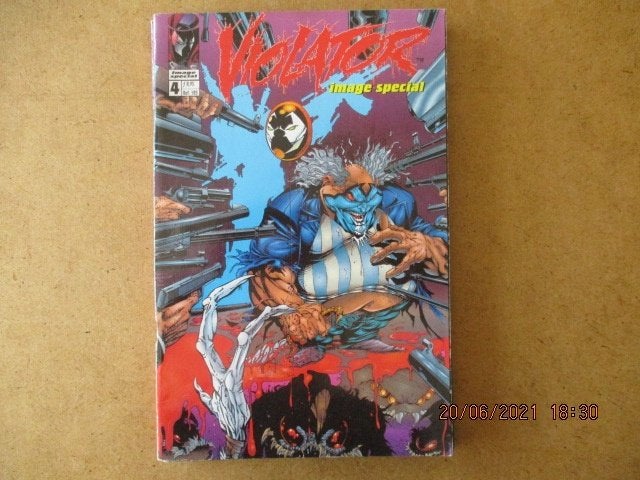 adv4498 violator, Eén comic, Ophalen, Gelezen, Overige gebieden