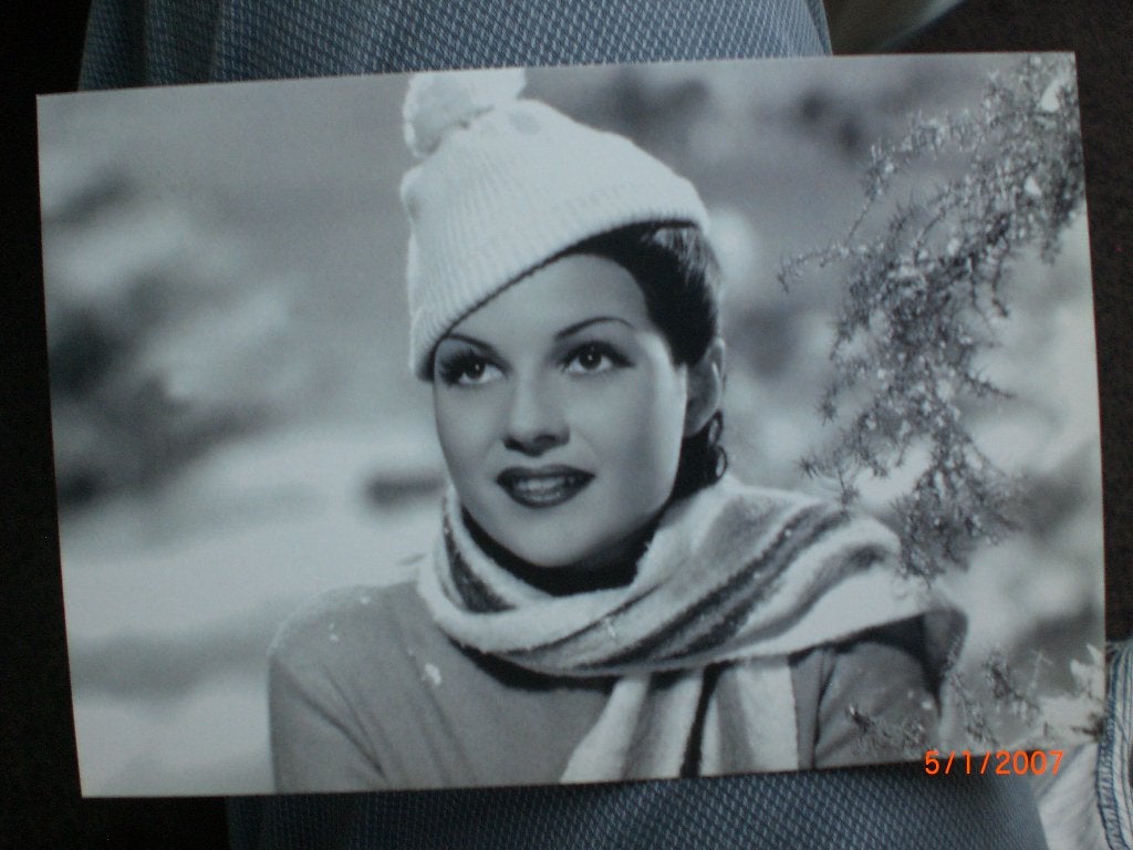 kaart Rita Hayworth 8, Ophalen of Verzenden, 1980 tot heden, Ongelopen, Sterren en Beroemdheden