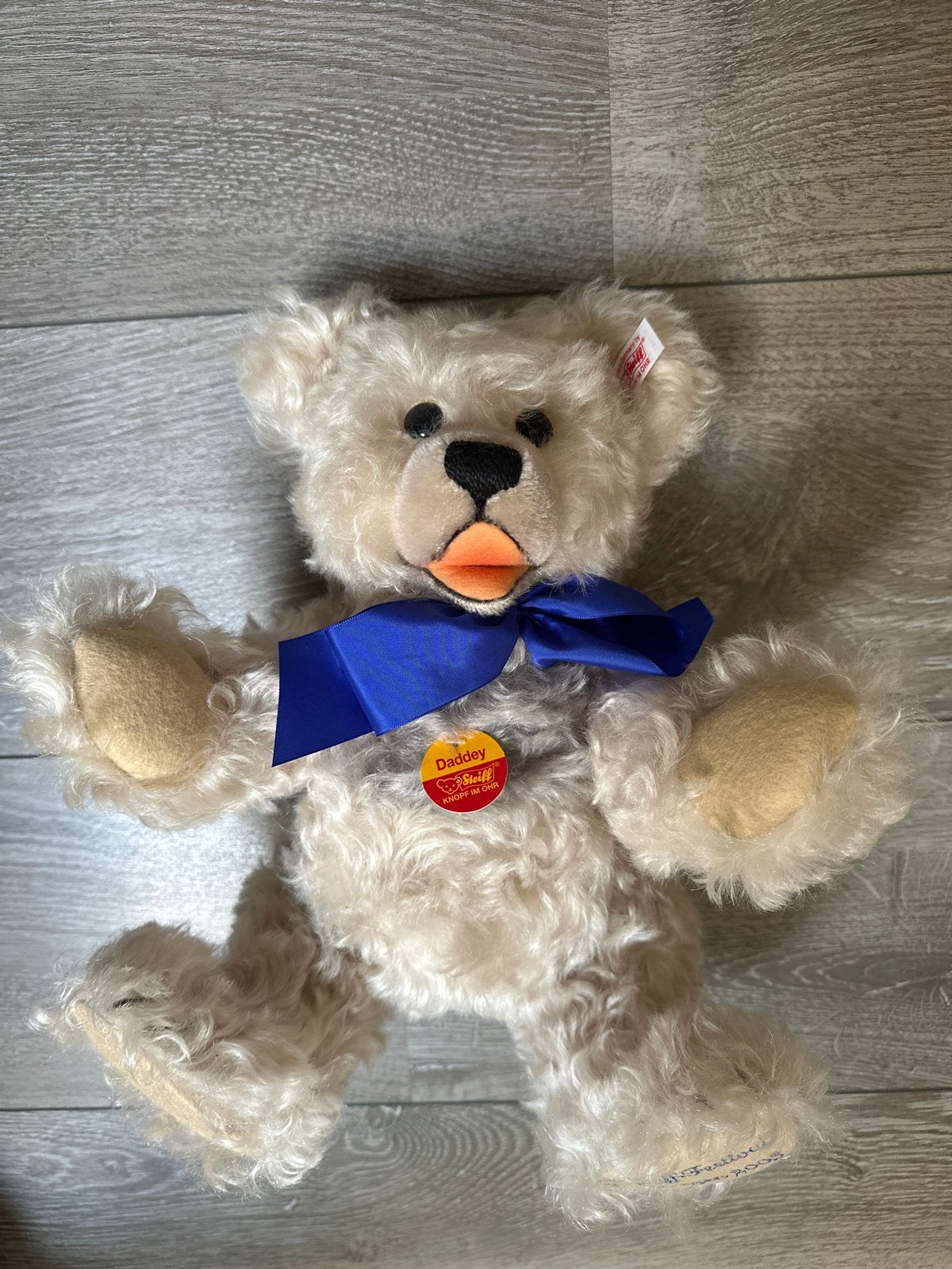 Steiff Daddley Teddybeer - 7. Steiff-Festival Giengen 2003, Overige karakters, Beer, Ophalen of Verzenden, Middelgroot (20 tot 80 cm)