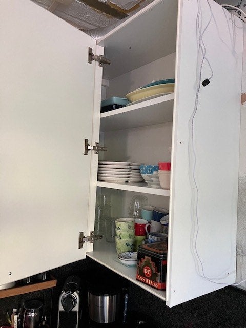 bovenkastjes keuken, Ophalen, Minder dan 50 cm, Gebruikt, Wit
