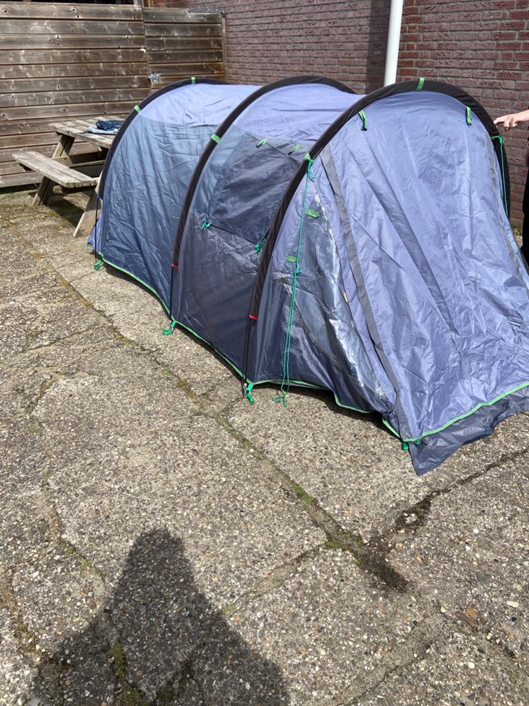 Bijzettent Safarica Black Hawk 160, Caravans en Kamperen, Tenten, Ophalen, Gebruikt, Tot en met 2