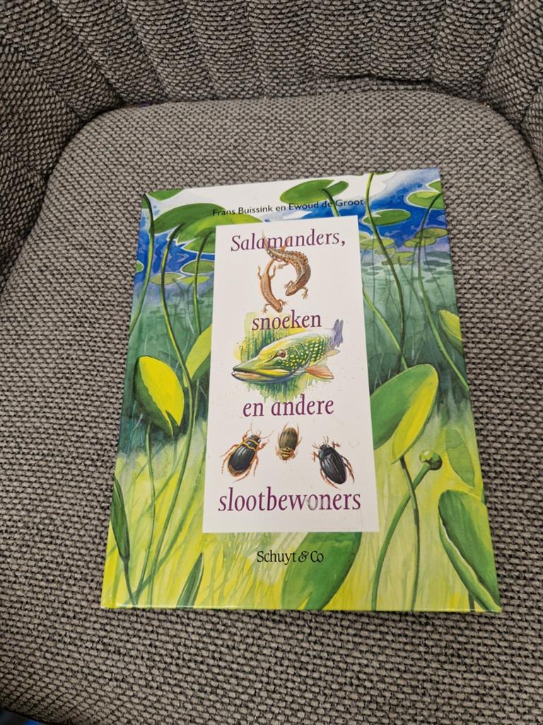 Salamanders snoeken en andere slootbewoners, Ophalen of Verzenden, Zo goed als nieuw, Onbekend, Non-fictie