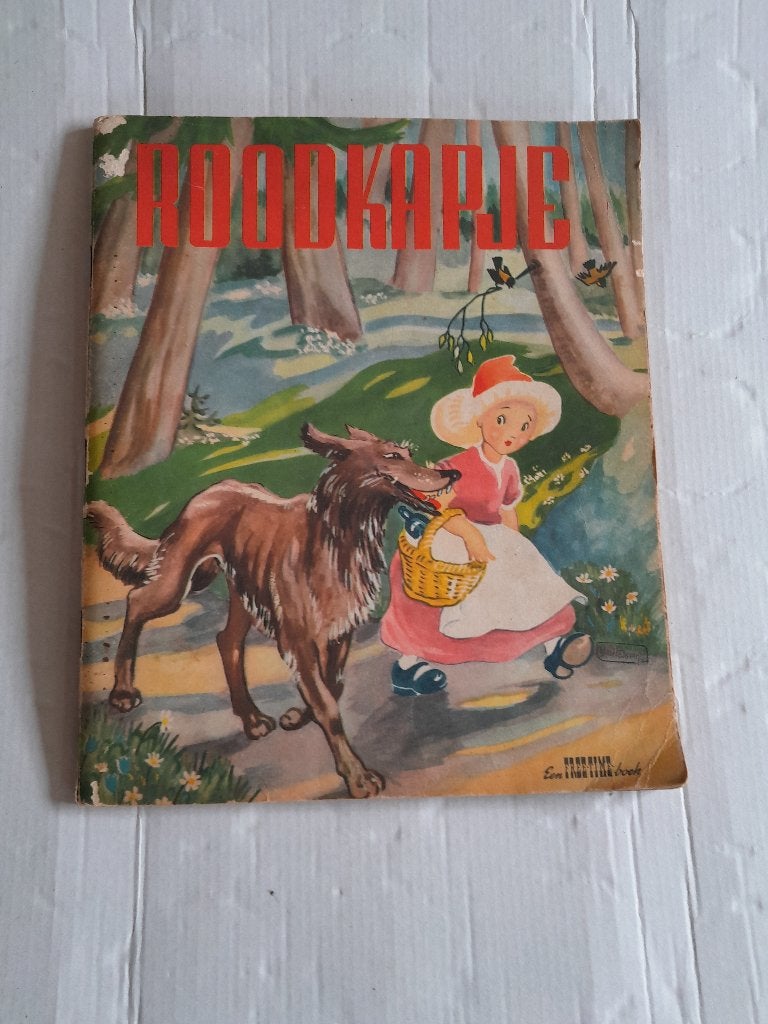 het sprookje van roodkapje - inga-britt allert, Ophalen of Verzenden, Gelezen