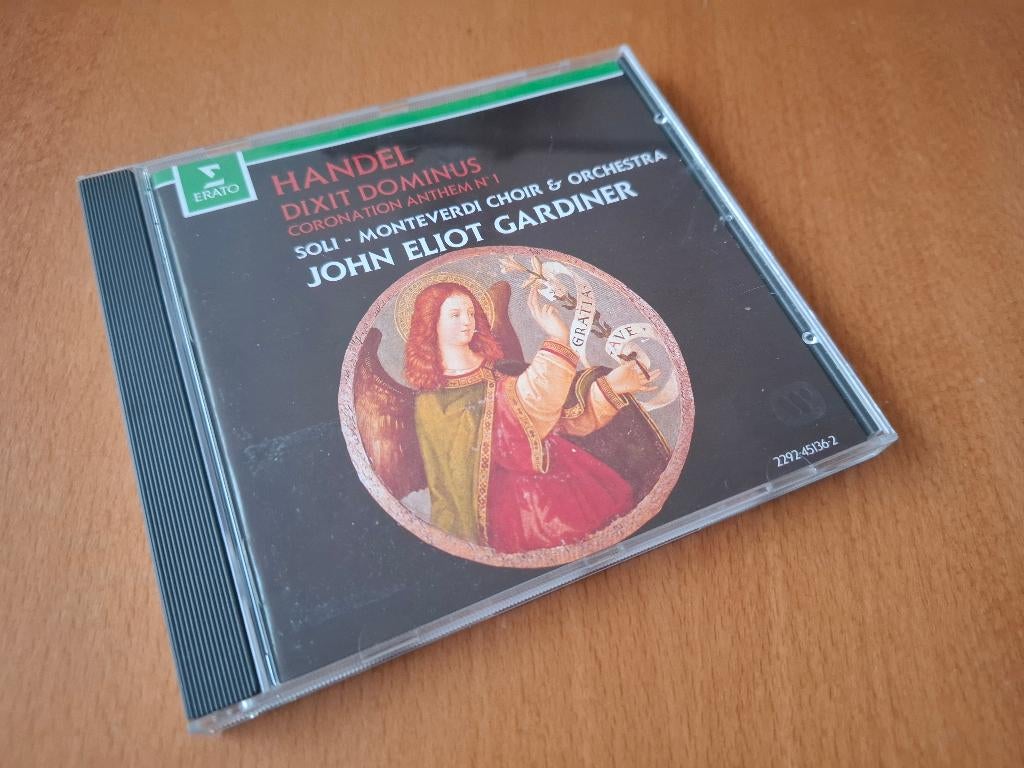 HANDEL: Dixit Dominus - Coronation Anthem I, Met libretto, Ophalen of Verzenden, Zo goed als nieuw, Barok