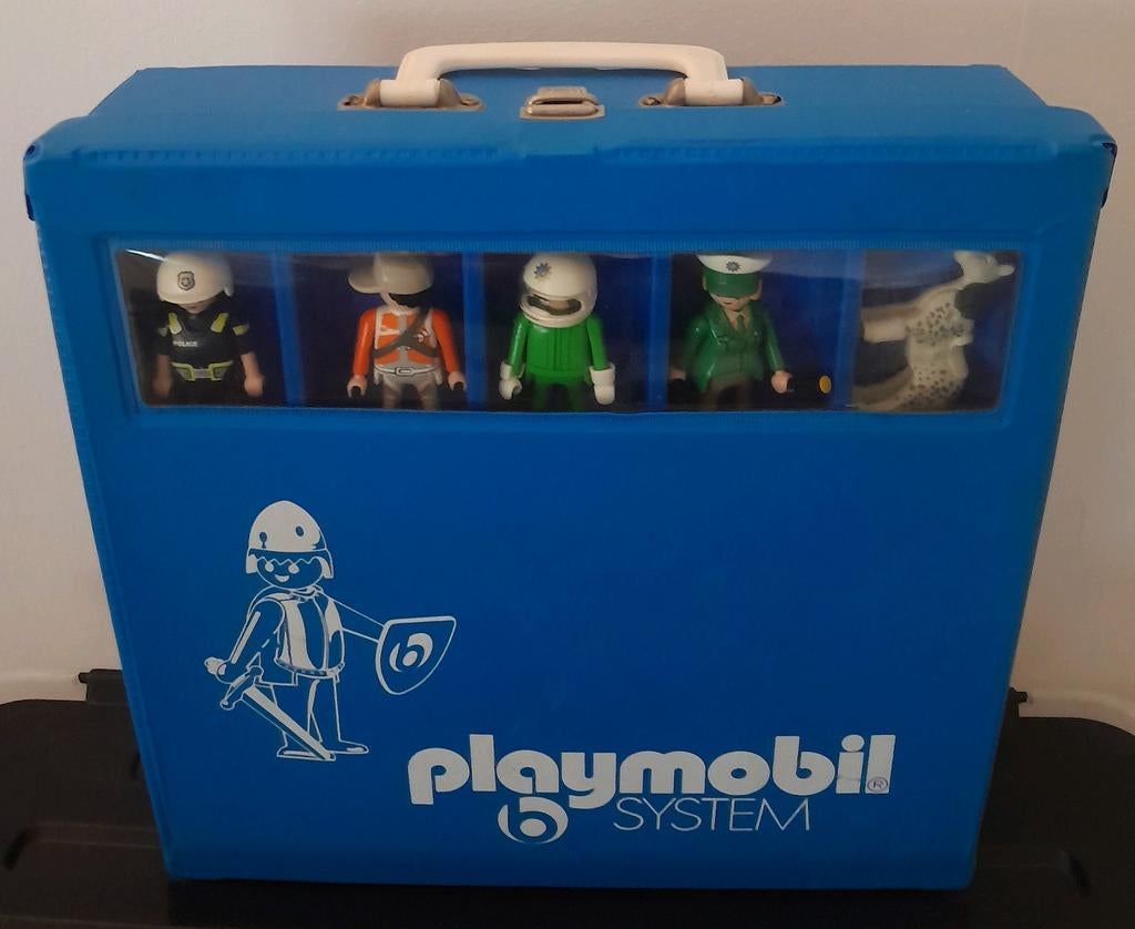 Vintage Playmobil System koffer in zeer goede staat, Ophalen of Verzenden, Zo goed als nieuw