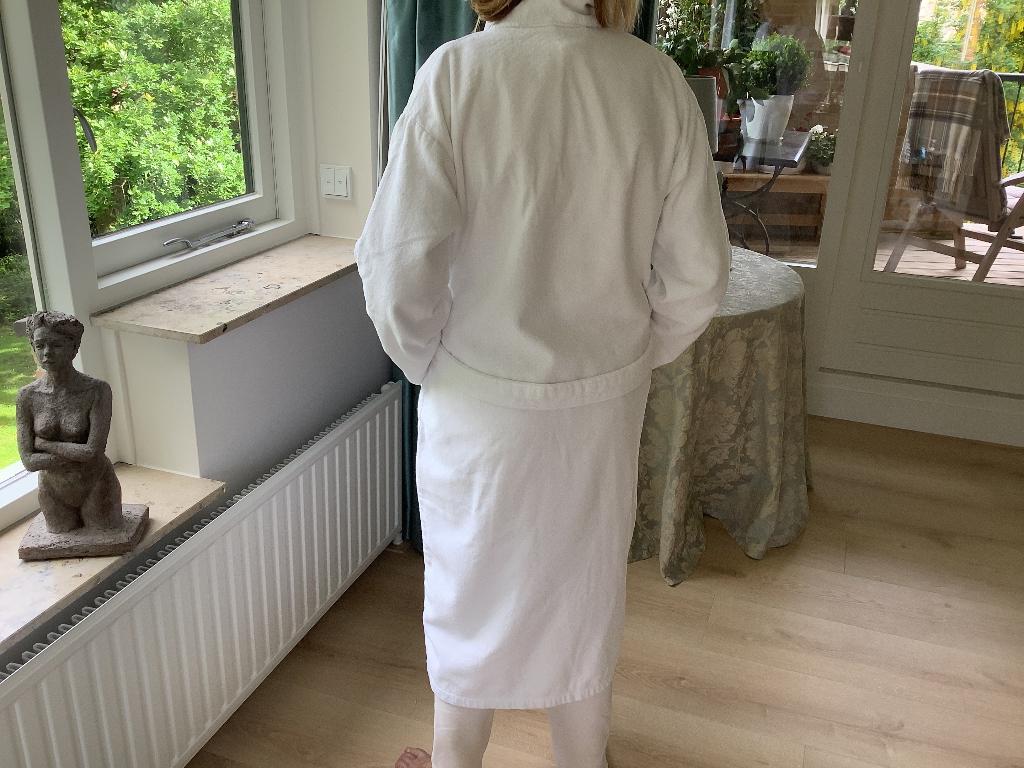 Vandijck Prestige Badjassen, Onbekend, Ophalen, Zo goed als nieuw, Maat 38/40 (M)