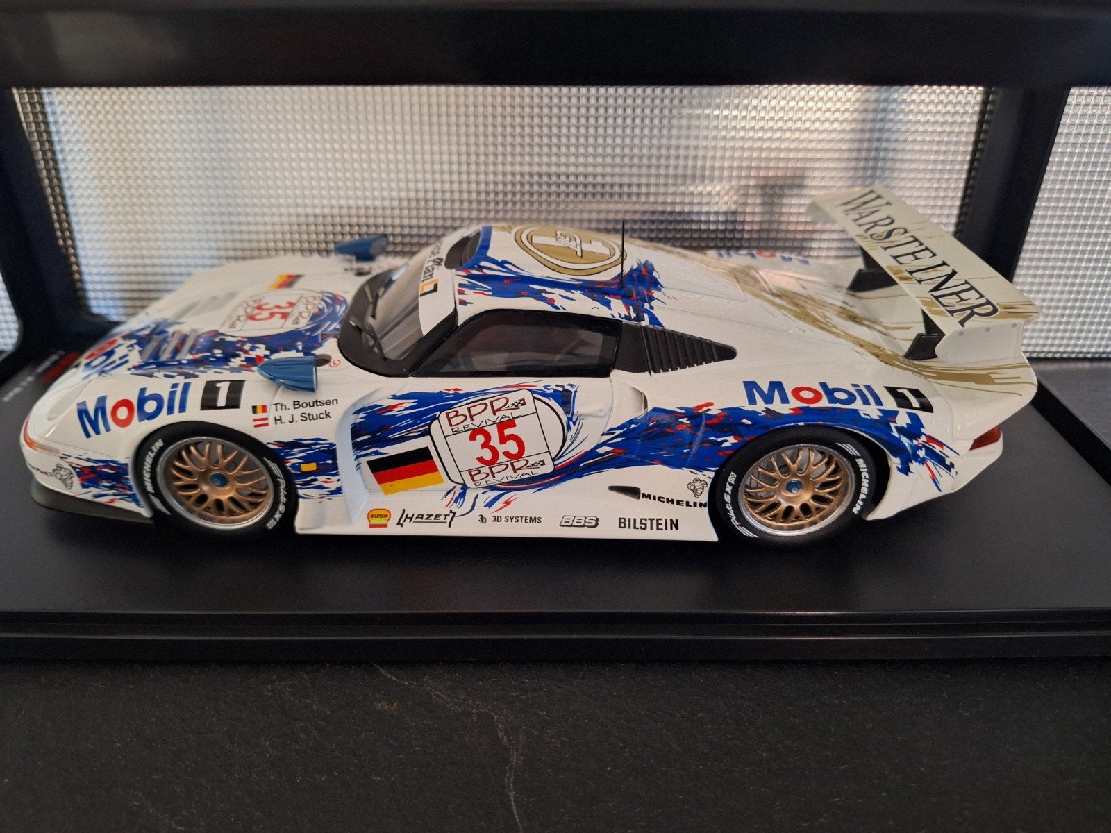 Porsche 911 GT1 #35 4H Spa Schaal 1:18, Overige merken, Werk 83, Auto, Nieuw
