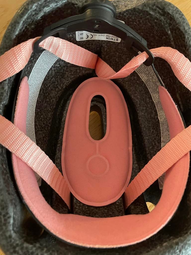 Roze fietshelm voor meisjes - Maat XS (44-49 cm), Ophalen of Verzenden, Gebruikt, XS, Meisje