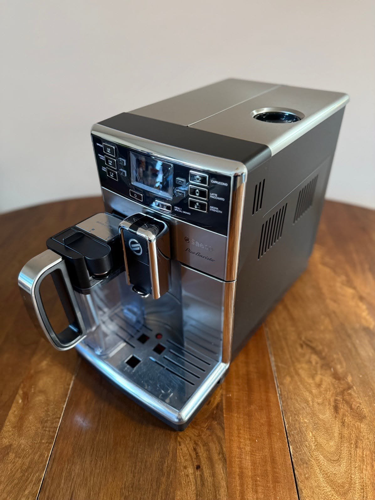 Saeco Pico Barista, 10 kopjes of meer, Koffiemachine, Koffiebonen, Zo goed als nieuw