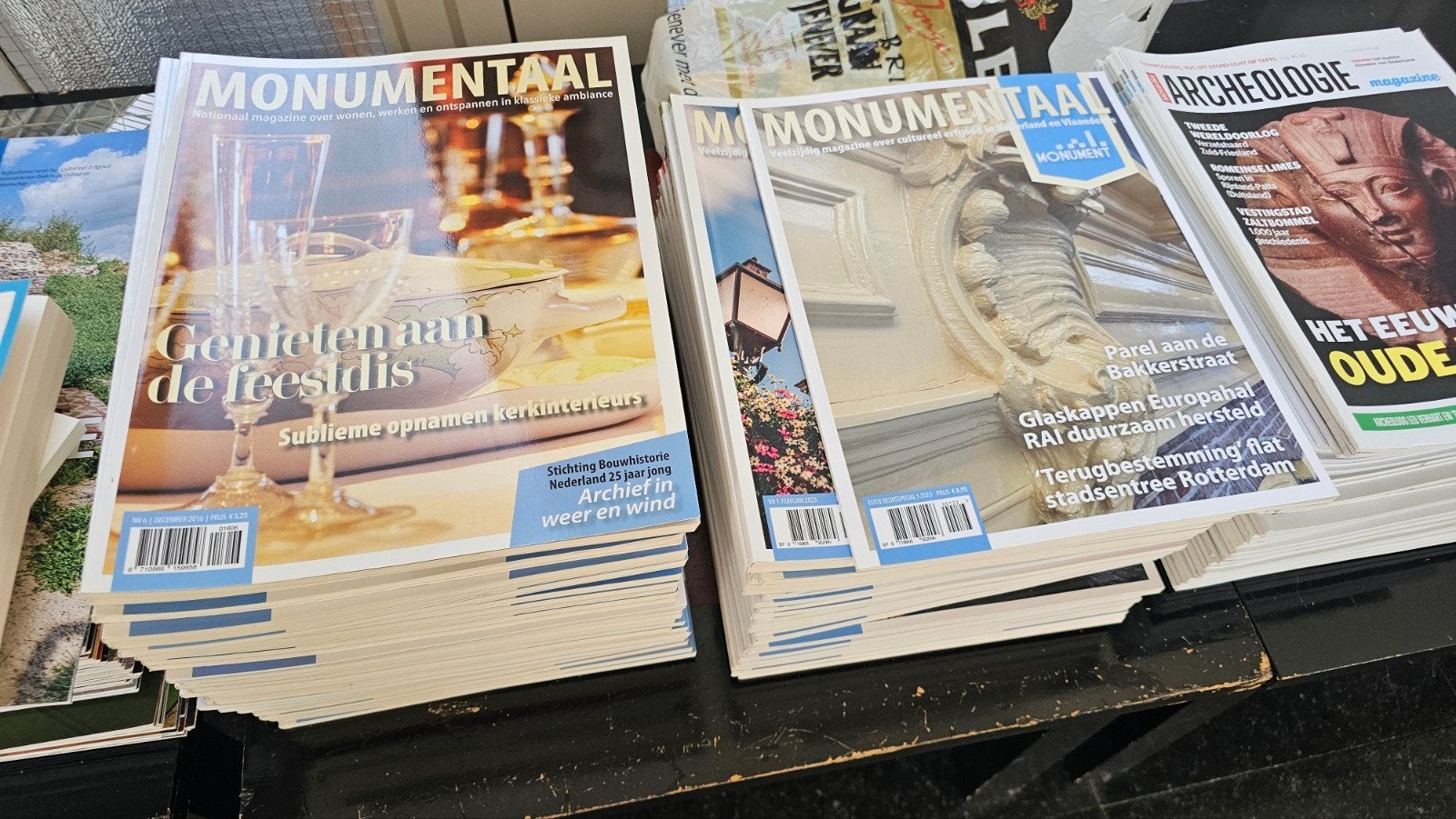 Monumentaal tijdschriften - diverse edities, Ophalen, Zo goed als nieuw, Overige typen
