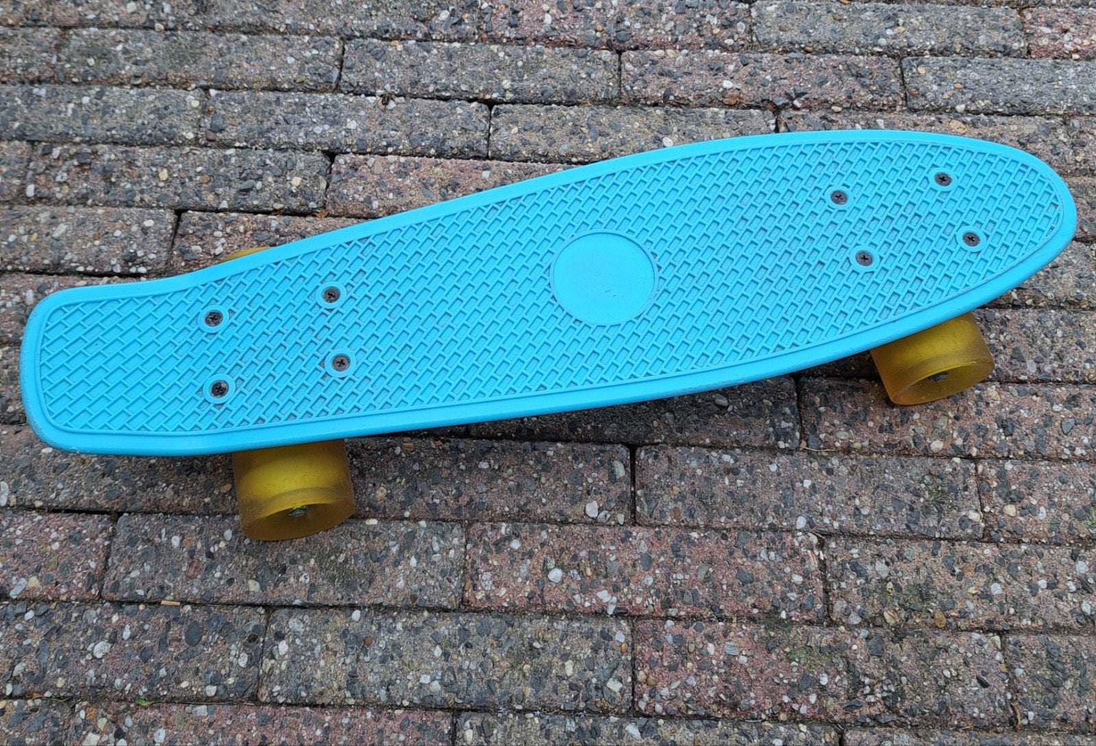 Retro Plastic Skateboard / Mini Cruiser (55 cm) Pennyboard, Ophalen of Verzenden, Gebruikt, Skateboard