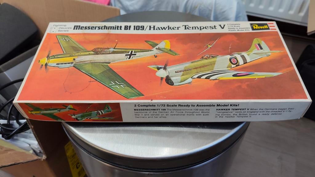 Revel bouwdoos (vintages) te koop, Ophalen of Verzenden, 1:72 tot 1:144, Revell
