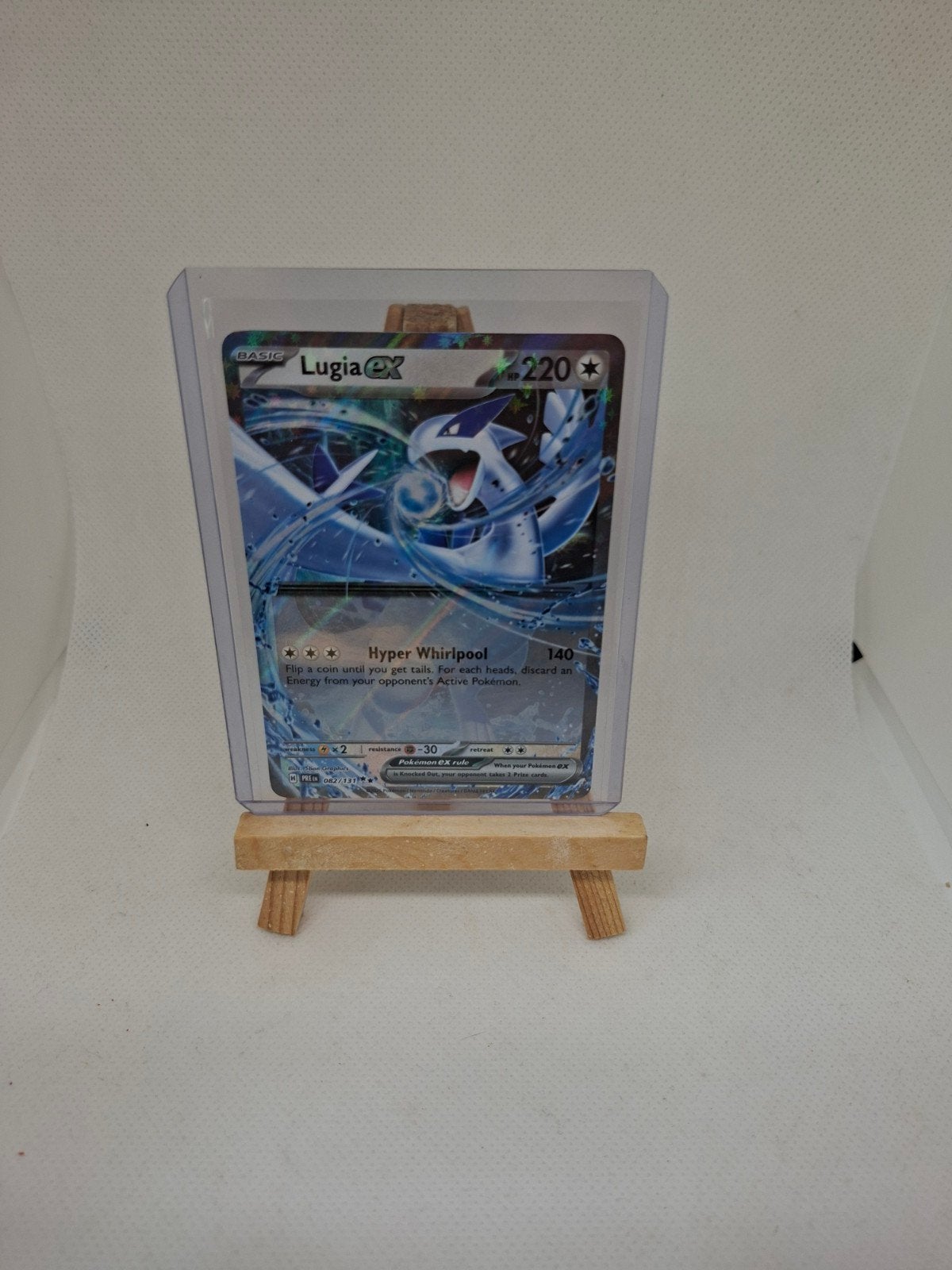 Pokemon kaart Lugia 082/131, Ophalen of Verzenden, Zo goed als nieuw