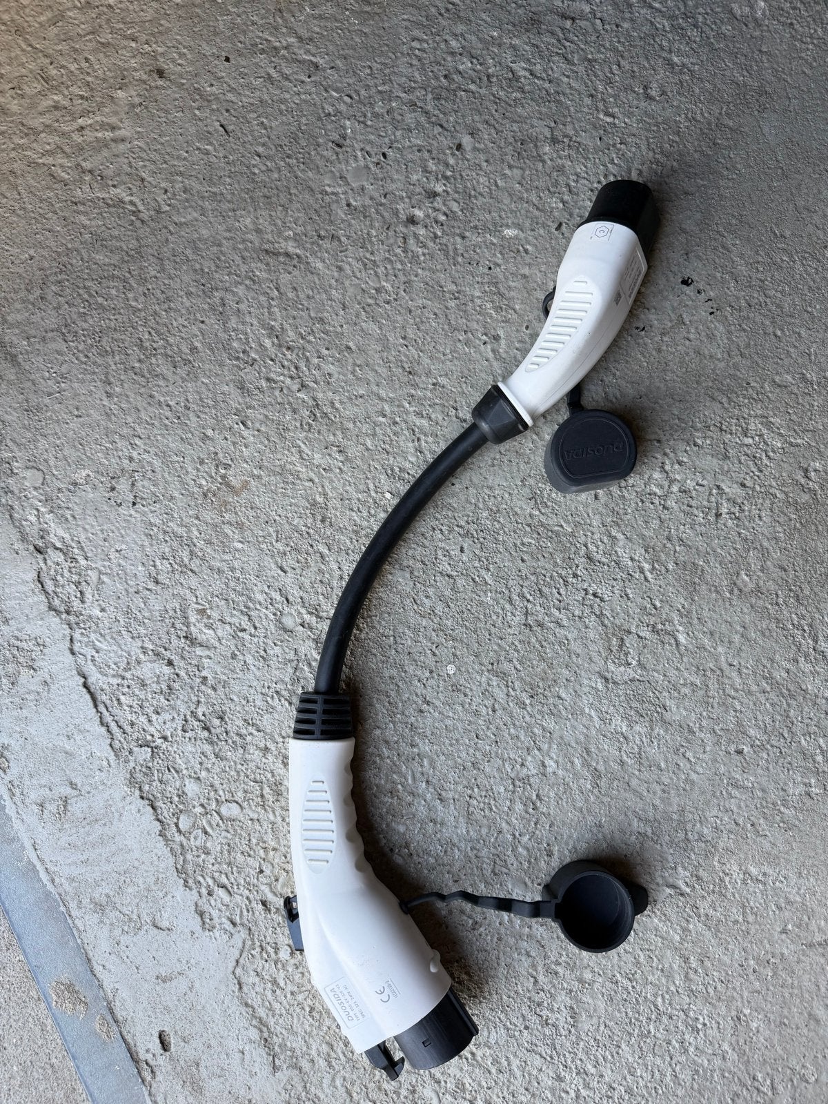 Adapter Laadkabel Type 2 naar Type 1 (32A, 240V AC), Ophalen of Verzenden, Gebruikt, Laadkabel
