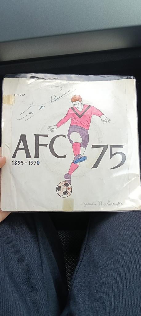 Afc 75 lp gesigneerd., Ophalen of Verzenden, Zo goed als nieuw