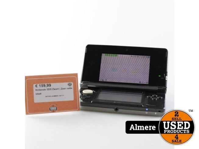 Nintendo 3DS Zwart | Zeer nette staat, Nintendo, Zo goed als nieuw, Support@nintendo.com, 11-1 Hokotate-cho, Kamitoba, Minami-ku
Kyoto 601-8501
Japan