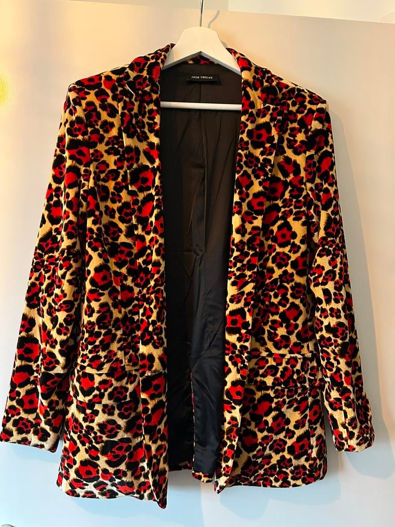 Jade Twelve Mia Velour Blazer (nieuw), Maat 38/40 (M), Overige kleuren, Verzenden, Nieuw