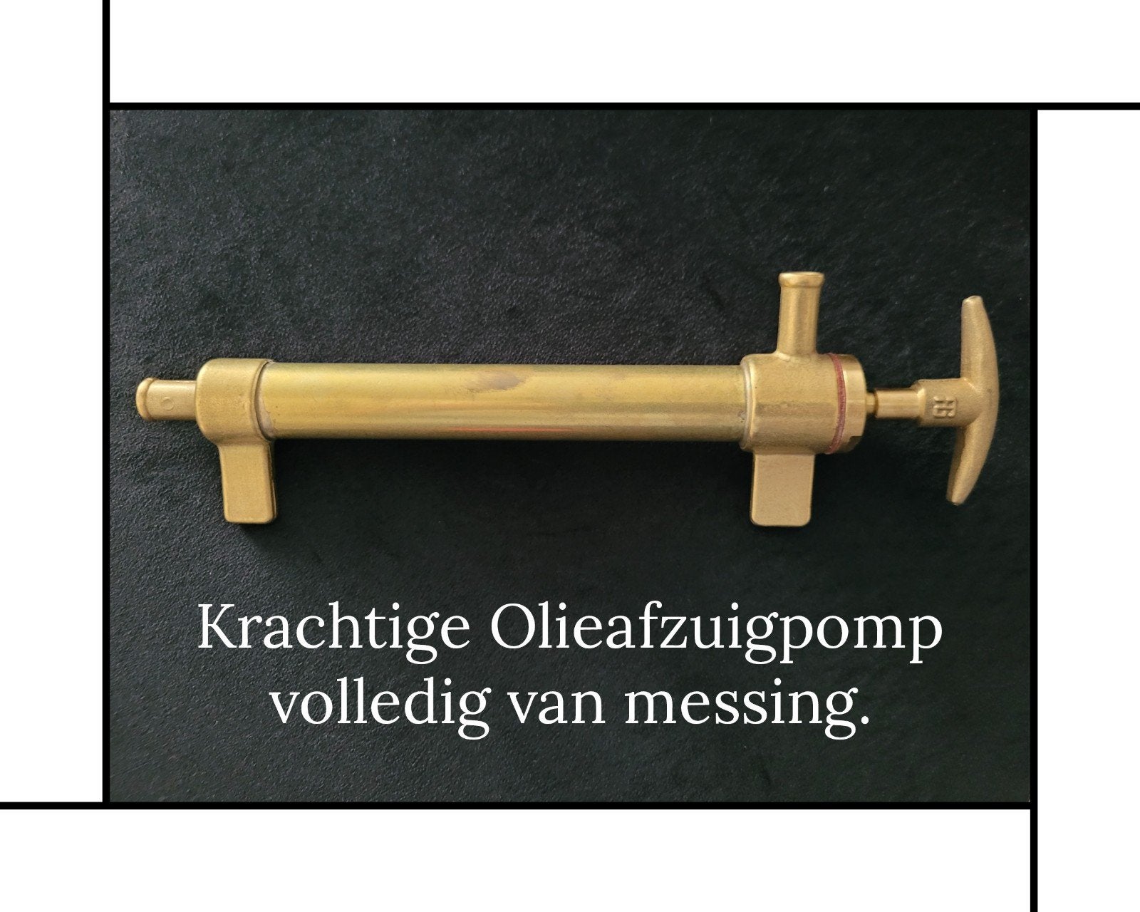 Messing Olie - Afzuigpomp voor o.a. Generatoren / Nieuw, Neu, Ophalen of Verzenden, Nieuw, Onderhoud en Reparatie