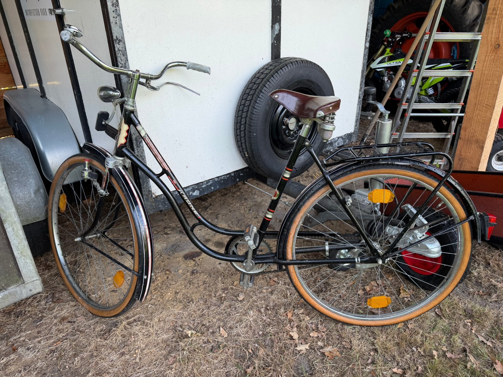 Krone Senori oldtimer fiets, Ophalen