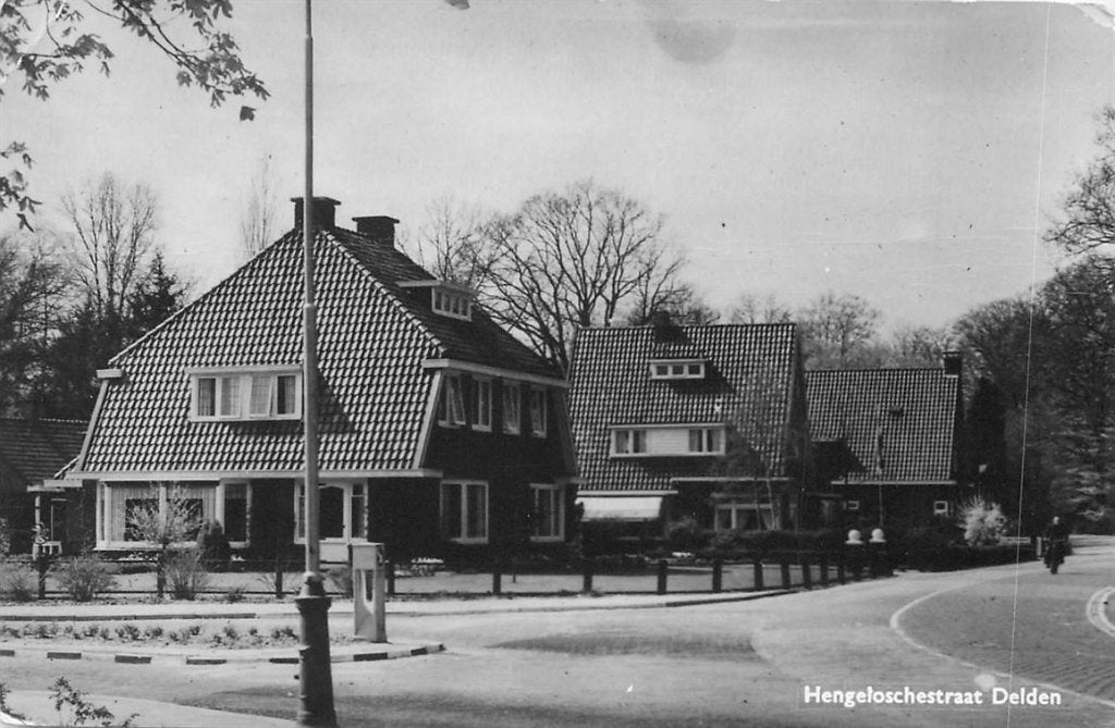 701-123-011 Delden Hengeloschestraat, Verzenden, Voor 1920, Overijssel