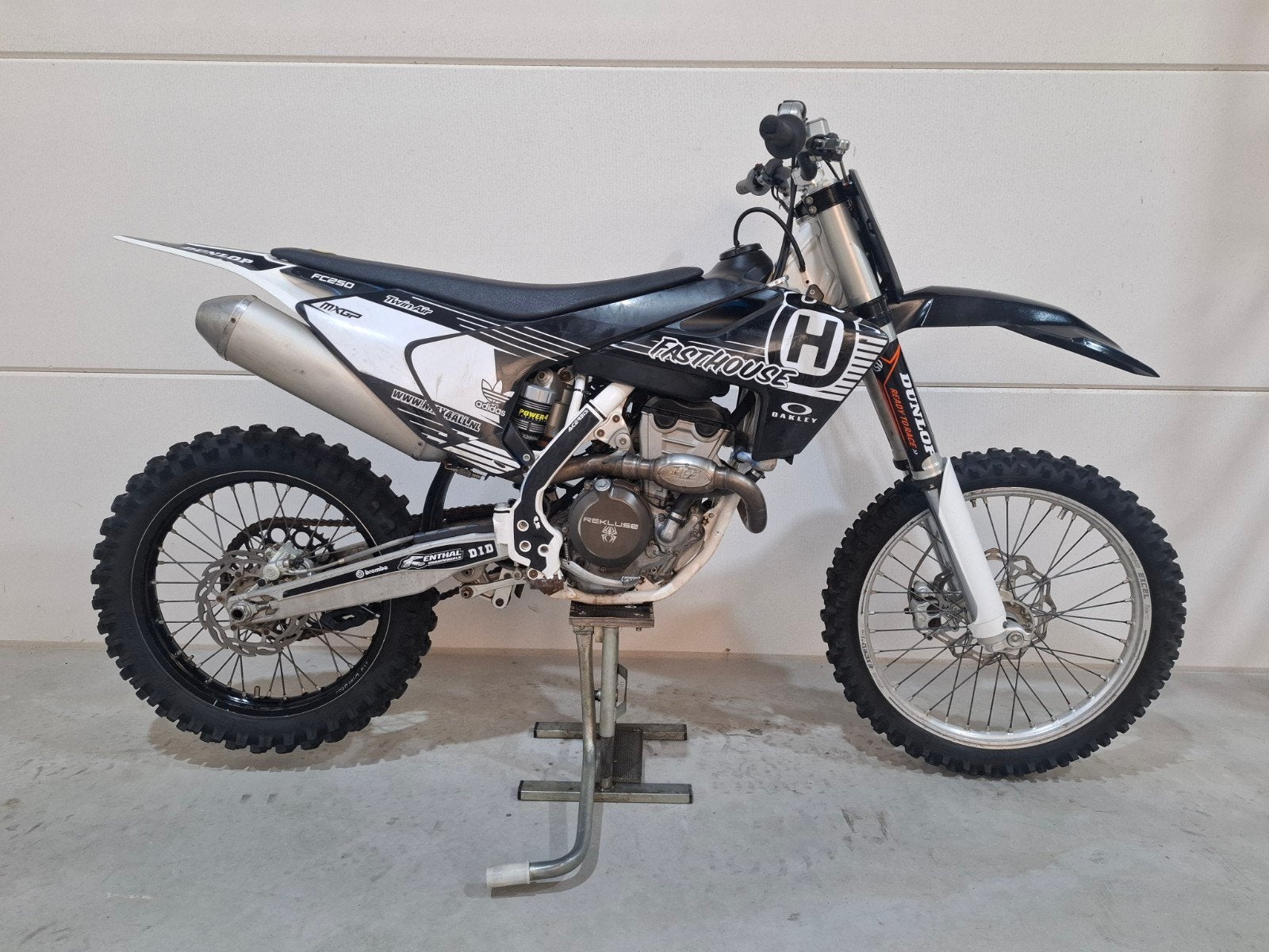 Husqvarna 250 2017 fc, Ophalen
