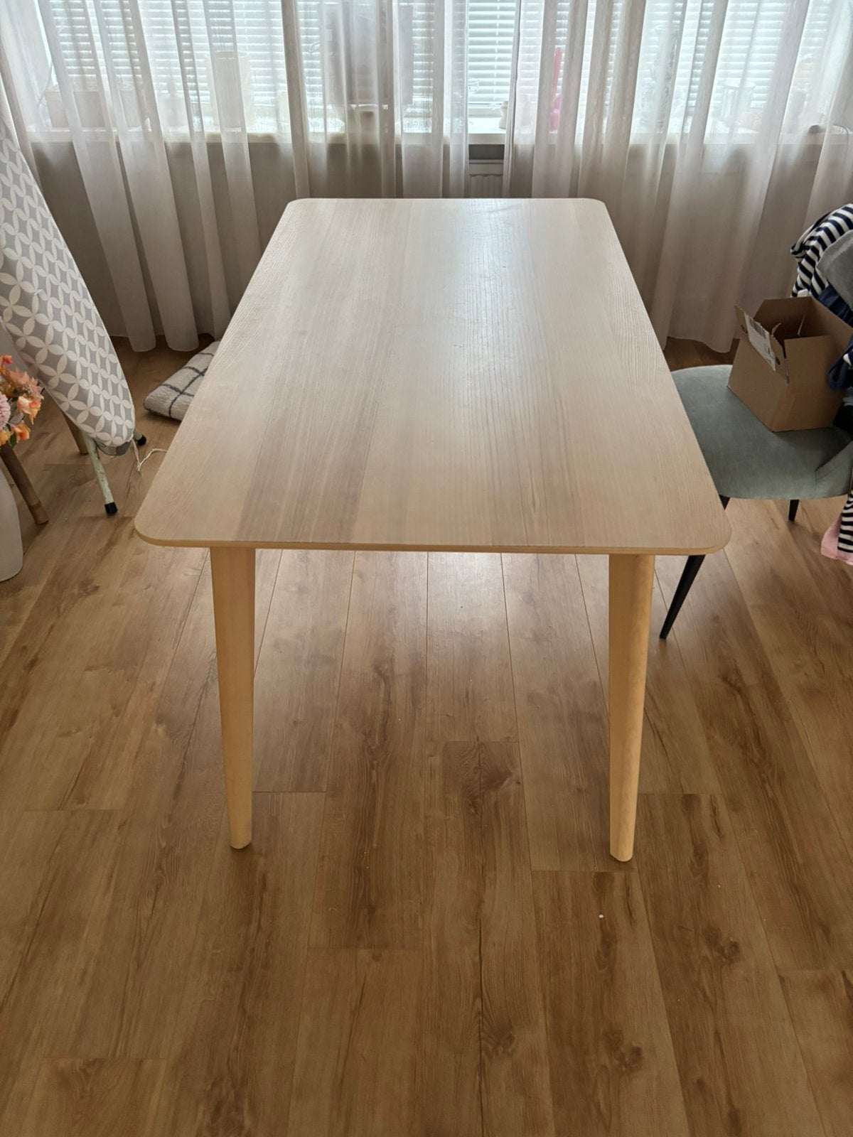 Lisboa tafel, Huis en Inrichting, Tafels | Eettafels, Ophalen, Japandi, 100 tot 150 cm, 50 tot 100 cm
